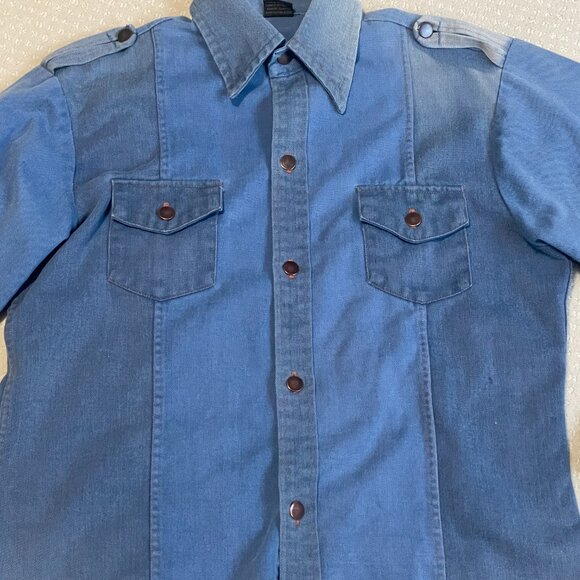 Grateful Dead Denim Shirt w hand sewn Embellishments - Sz XL - Picture 8 of 16